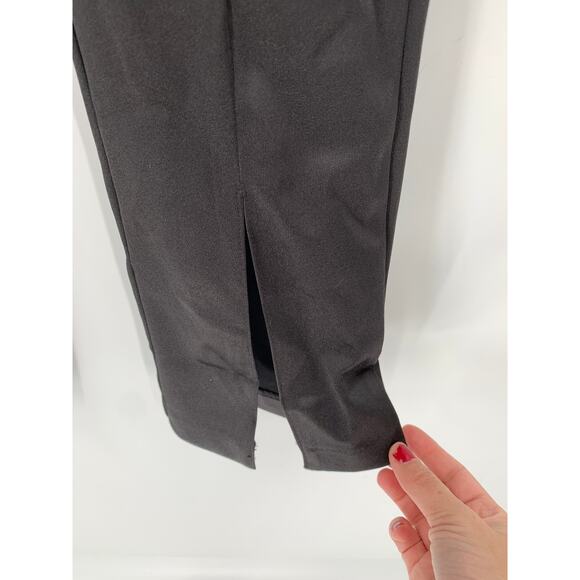 2/$30 ZARA Hi Rise Legging NEW Black Size M Leggings Shiny Workout Activewear - Picture 7 of 9